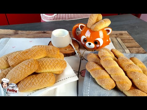 Non comprerai più i biscotti!🍪🥛 Biscotti da inzuppo della nonna. Senza burro!