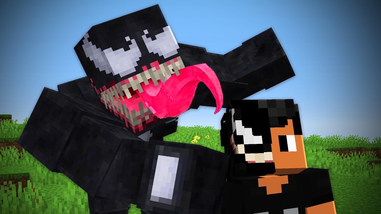 NÃO VOU PARAR ATÉ CRIAR O VENOM NO MINECRAFT