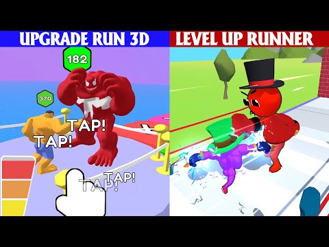 Upgrade Run 3D Game vs Level Up Runner All Level New Update Super Power - Review Game IOS Android