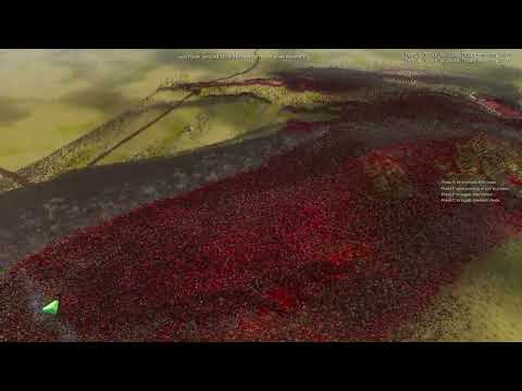 UEBS2 500,000 romans, spartans, red coats vs 50,000 trolls
