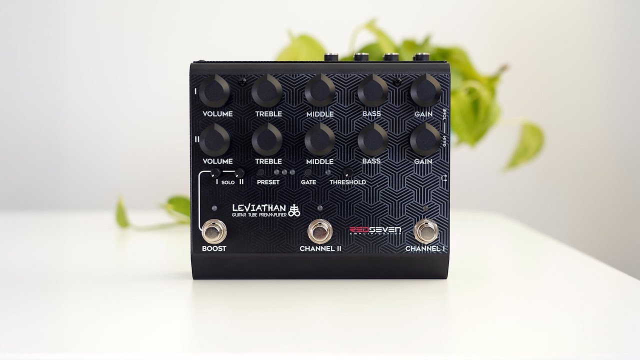 Leviathan Preamp Pedal – Tube Preamp by RedSeven Amplification