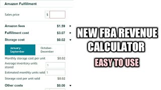 Amazon FBA Profit Calculator | How To Use Amazon