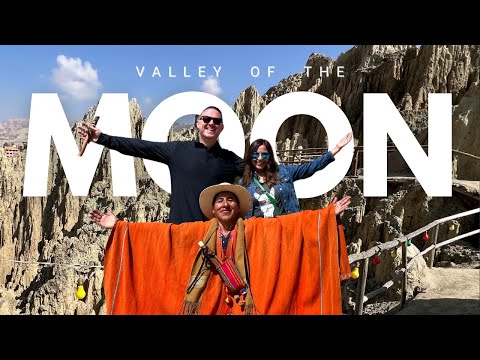We Went to the Moon! 🌙 | Valle de la Luna, Bolivia 🇧🇴