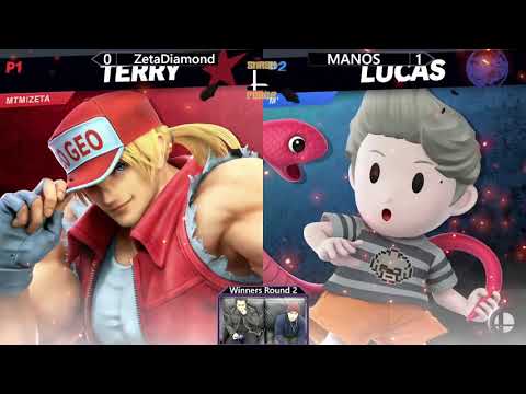SmashForge SSBU #2 [WR2] MANOS (lucas) vs ZetaDiamond (terry)