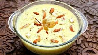 How to make Sabudana Kheer| Tapioca Pudding | CookWithNisha
