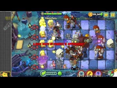 Plants vs Zombies 2 - Unseen Pinata Party #10