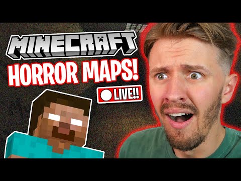 PLAYING MINECRAFT HORROR MAPS!!