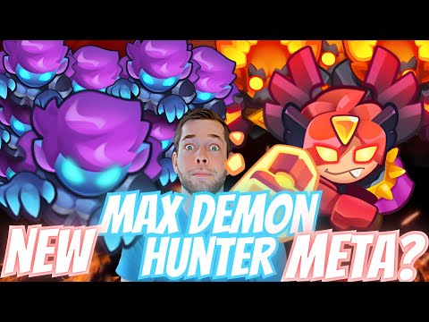 Max DEMON HUNTER dominating the META | Rush Royale