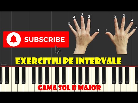 🎹 Exercitiu intervale Solb major