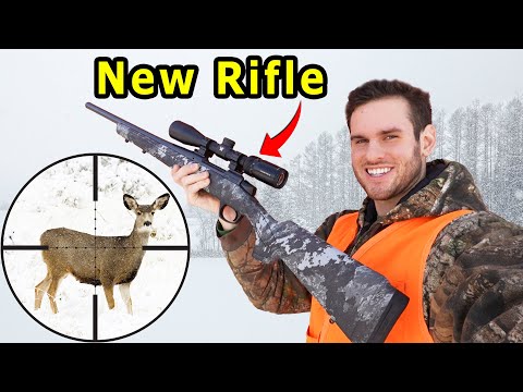 SCOPE CAM Deer Hunting with My New Rifle!