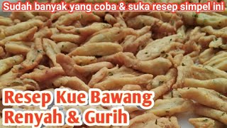 Download lagu Cara Membuat Kue Bawang Gunting Renyah Gurih Kue N... mp3