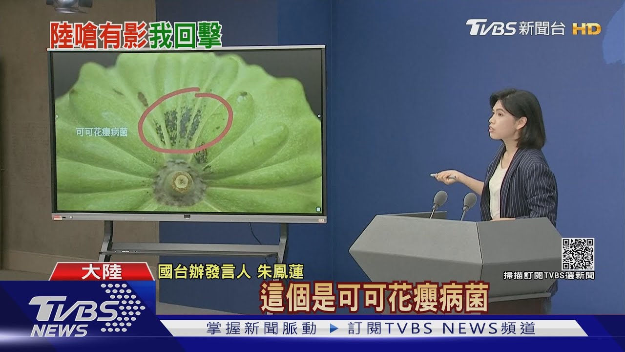 禁釋迦、蓮霧!國台辦秀「蟲害照」 陳吉仲反嗆
