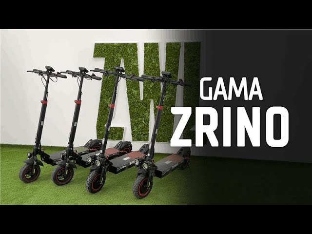 ZWheel ZRino Duo Max Patinete Eléctrico 10" 1000W Negro Rojo video