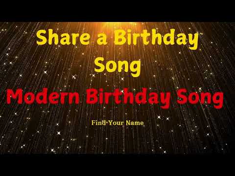 Happy Birthday Nyra - Share a Birthday Song-  The Modern Birthday Song