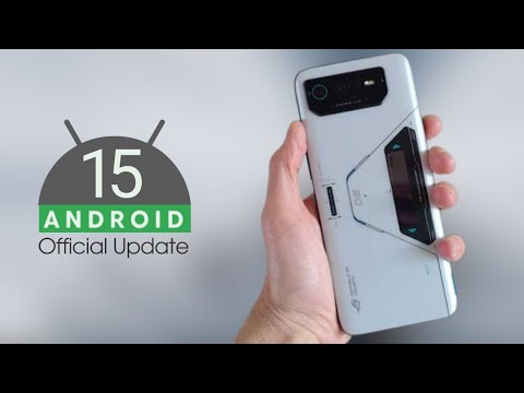 Asus ROG Phone 6 Series Android 15 Update