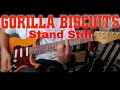Gorilla Biscuits - Stand Still (Guitar Cover)