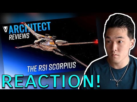 An Architect Reviews the Scorpius - Star Citizen Reaction! | Morphologis