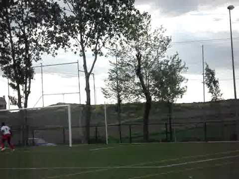 C.D. San Viator-C.D. Villalón. Gol de Luis Carlos. (1-1)