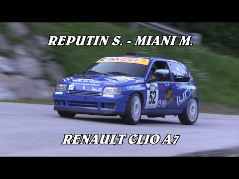 REPUTIN S. - MIANI M. | RALLY CARNIA 2022 | RENAULT CLIO A7 | VIDEOCLIP + PASSAGGI ESTERNI