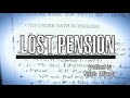 Cutting Edge Lost Pension 18 May 2021