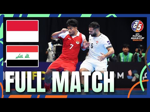 Indonesia vs Iraq | Full match | AFC Futsal Asian Cup™ 2026 – Group Stage