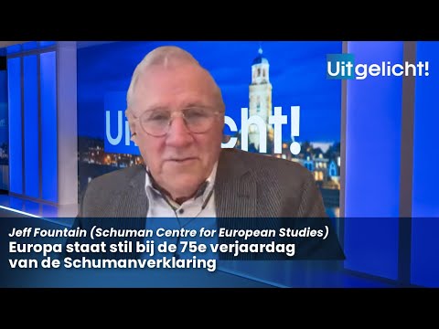 Uitgelicht! 9 mei 2025 - Jeff Fountain over 75-jarig bestaan van de Schumanverklaring