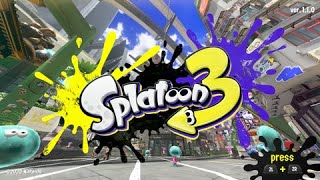 スプラトゥーン３　バンカラマッチをやる　ローラー