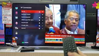 How to connect to wifi on Toshiba Smart TV 40L5650VM How to connect to wifi on Toshiba Smart TV 40L5650VM