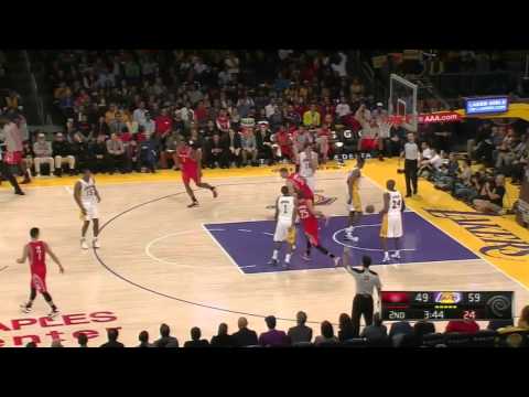 [11.18.12] James Harden - 20 points vs Lakers (Full Highlights)