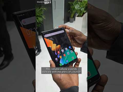We got some hands-on time with Tecno's rollable phone, the Phantom Ultimate. #mwc24