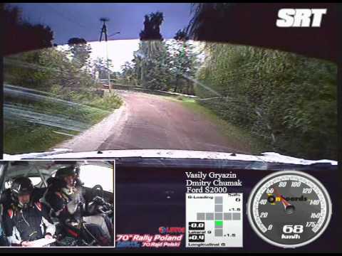 Vasily Gryazin / Dmitry Chumak Rally Poland 2013 SS10 Onboard