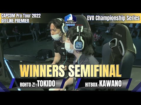 【EVO2022】HITBOX | KAWANO - カワノ（コーリン）vs ROHTO Z! | TOKIDO - ときど（ルーク） - WINNERS SEMIFINAL