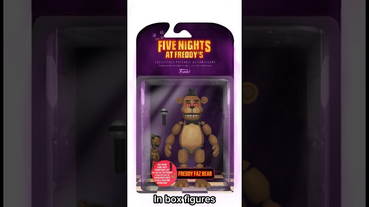 FNaF movie funko action figures wave 1