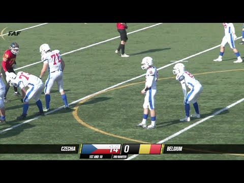 Belgie - Česko U19 sestřih