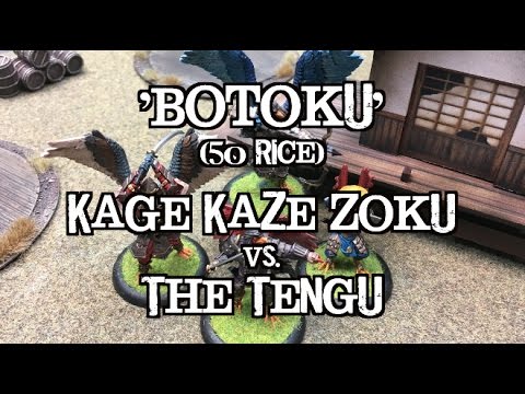 Journeys to Jwar - Bushido Battle Report - Ep 05 - Kage Kaze Zoku vs. The Tengu