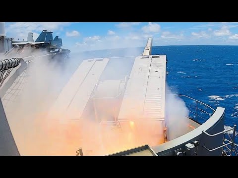ESSM & CIWS TEST | Close-In Weapons System (CIWS) and the Evolved Sea Sparrow Missile System (ESSM)
