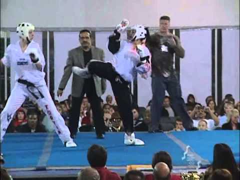 Europe vs USA Mieke Hink vs Nicole Pelland at 2010 Ocean State Grand Nationals Karate Tournament