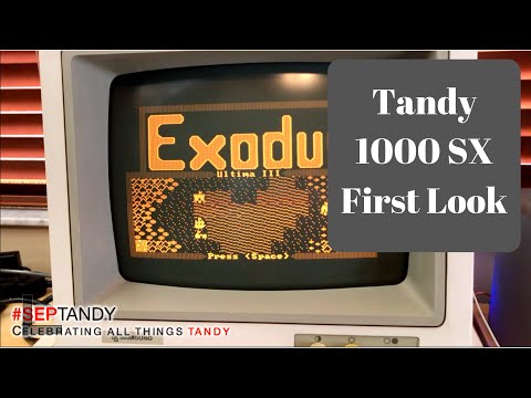 Tandy 1000SX Refurb