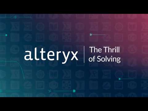 Alteryx- vendor materials