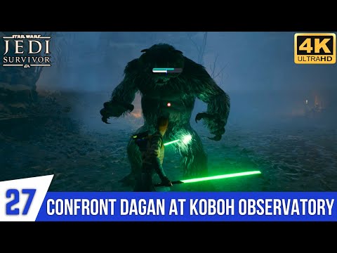 STAR WARS JEDI SURVIVOR Gameplay Part 27 - Confront Dagan at Koboh Observatory | Mountain Ascent