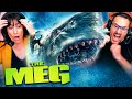 THE MEG (2018) MOVIE REACTION!! FIRST TIME WATCHING! Jason Statham | Megalodon | Full Movie Review