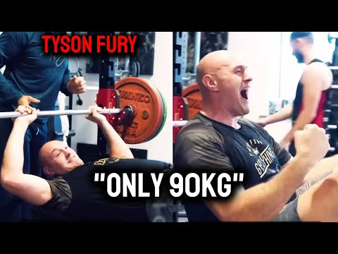 „Er kann nur 90 kg drücken“ – Tyson Fury