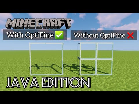 Ultimate Glass Cleaning Hack in Minecraft: OptiFine NAE / ᮔᮈ