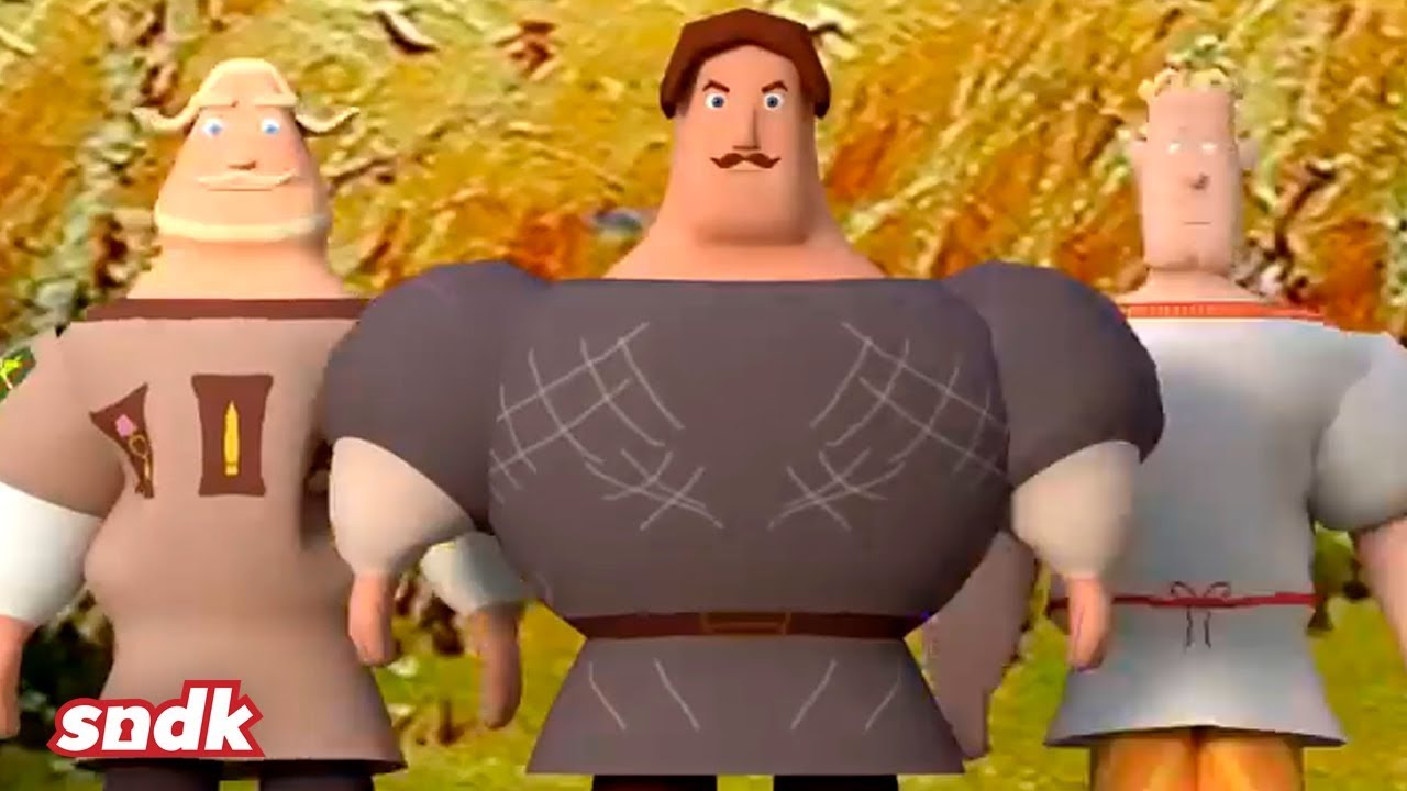 НОВЫЕ ТРИ БОГАТЫРЯ | Заблокированное видео | Сыендук