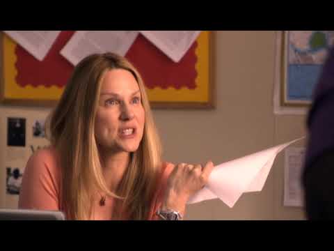 Showtime’s The Big C Season 1 trailer still: Cathy on the diving board, summer light, bittersweet smile