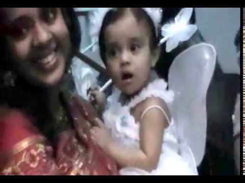 Warisha's first birthday