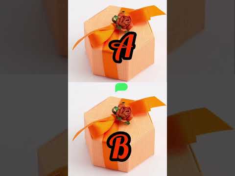 choose your gift box 🎁🎁 A Vs B #shorts #viral #shortfeed #like #bts #gift #giftbox