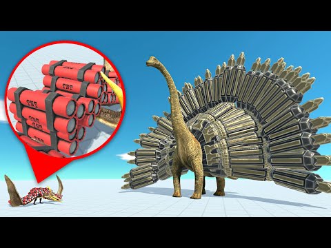 NEW Explosive Pteranodon vs Every Creation - Animal Revolt Battle Simulator Gameplay