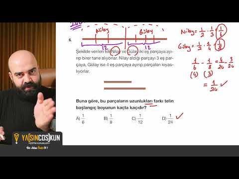 7.SInıf 1.Dönem 2.Matematik Yazılısı - İzmir İçerik - Yasin Coşkun Eğitim Kurumları