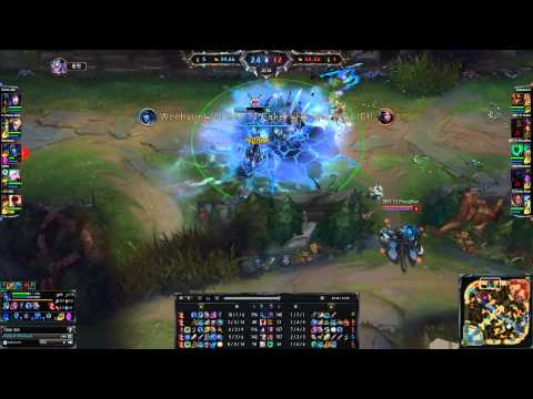 The shy * Lissandra vs Jax * ahq Westdoor * Michell LOL PL Highlight 2015